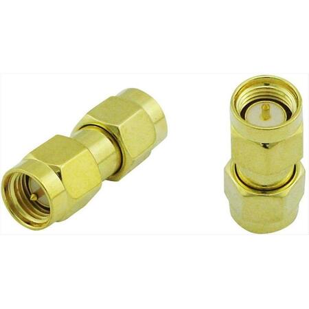 FIVEGEARS SMA Male to SMA Male Adapter Coax Coaxial Connector FI128414